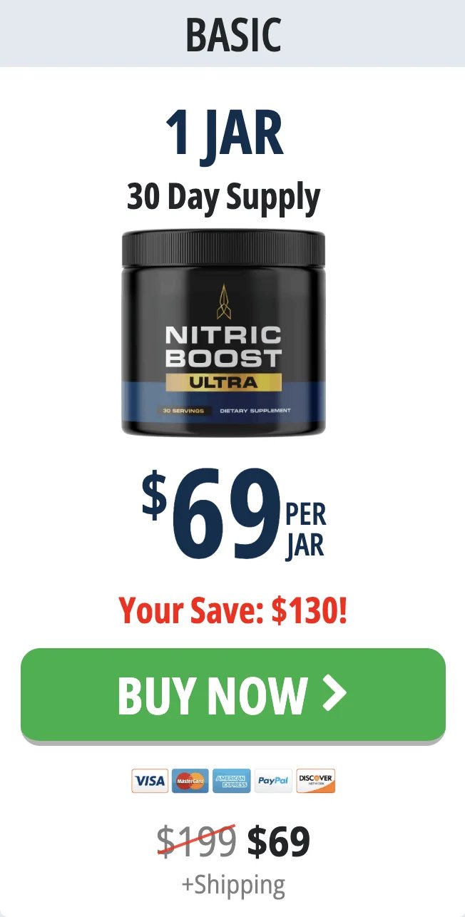 Nitric Boost 1 jar